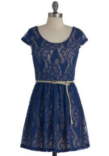 Blue Lace Dress  Modcloth
