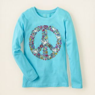 girl   peace graphic tee  Childrens Clothing  Kids Clothes  The 