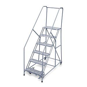 COTTERMAN COMPANY Ladder,Rolling,6 Step,Assmbld,Performa   3UY25 
