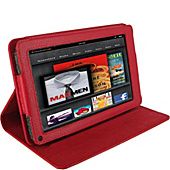 rooCASE Dual View Vegan Leather Case for Kindle Fire
