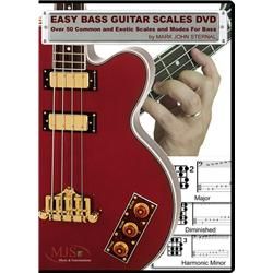 MJS Music Publications Easy Bass Guitar Scales (DVD) (EZBS)
