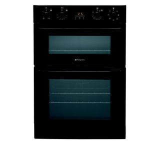 Buy HOTPOINT DH93K Electric Double Oven   Black  Free Delivery 