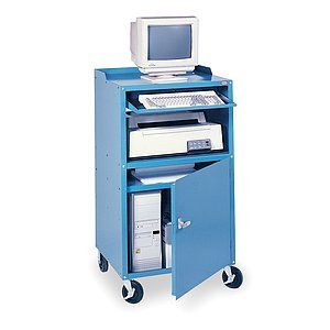 EDSAL MANUFACTURING Mobile Computer Cart   4KG39    Industrial 
