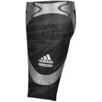 adidas Techfit Powerweb GFX Calf Sleeve   Mens   Black / Grey