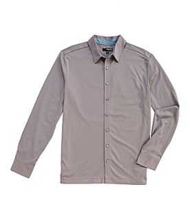 Murano Liquid Luxury Long Sleeve Coatfront Shirt  Dillards 