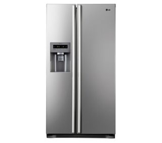 Buy LG GS3159PVFV American Style Fridge Freezer   Silver  Free 