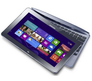 SAMSUNG Series 5 11.6 Touchscreen Convertible Laptop   Silver Deals 