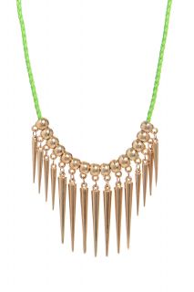  Sale  Autumn Winter  Tia Weave Spike Necklace