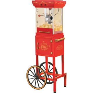 Nostalgia Electrics 48 Inch Old Fashioned Movie Time Popcorn Machine 