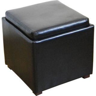 Square Storage Ottoman with Tray  Meijer