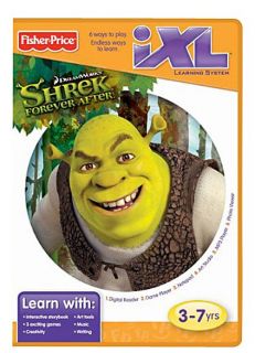 Fisher Price iXL Learning System Software Shrek Forever After
