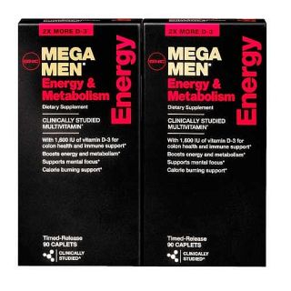 Buy the GNC Mega Men® Energy & Metabolism Twin Pack on http//www.gnc 