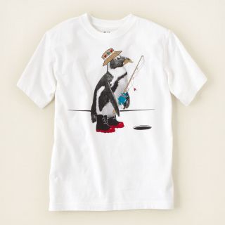 boy   fishing penguin graphic tee  Childrens Clothing  Kids Clothes 