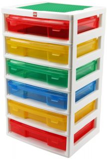 IRIS LEGO 6 Case Workstation and Storage Unit with 2 Base Plates