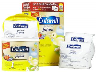 Enfamil Premium Powder Tub & Refill Combo Pack   52.5 oz   