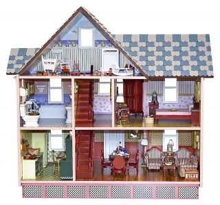 Melissa & Doug Classic Heirloom Victorian Doll House   