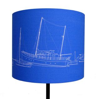 falmouth harbour lampshade by charlotte tangye design 