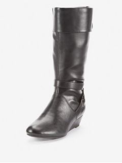 South Low Wedge Calf Boots  Very.co.uk