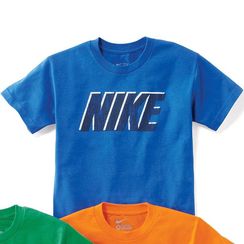 Nike(MD) Tee shirt daspect usé à sections de  couleur