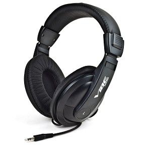 VIBE Sound VS 750 DJ Noise Reduction Stereo Headphones (Black) VS 750 