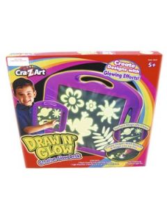 Create shapes with stencils and magic light up pen. Create designs 