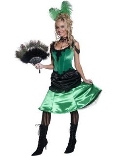 Womens Western Saloon Girl Fancy Dress Costume Littlewoods