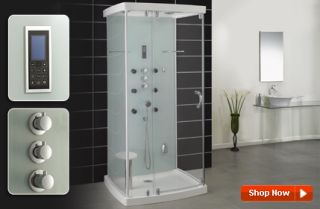 Steam & Shower Cabins   Showers & Enclosures  Screwfix
