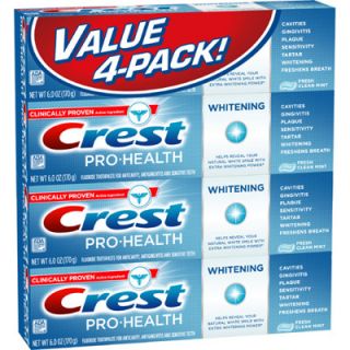 Crest Pro Health Whitening Toothpaste, 6 Oz., 4 Pk (114060704 )  BJ 