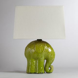 Elephant Ceramic Table Lamp  World Market