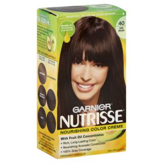 Garnier Nutrisse Permanent Hair Color   Dark Chocolate/Dark Brown 40 
