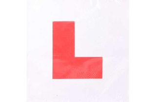 Magnetic L Plate from Homebase.co.uk 