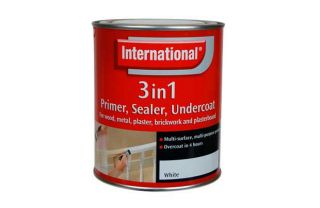 International 3 in 1 Primer, Sealer, and Undercoat Paint   2.5L from 