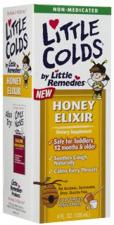 Little Remedies Little Colds Honey Elixir 4 oz   