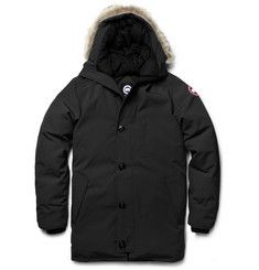 Canada Goose Chateau Coyote Trimmed Parka Jacket