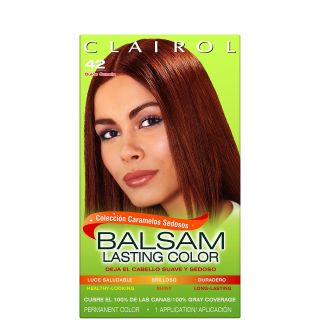 Clairol Balsam Lasting Color Caramelos Sedosos Collection Creme Hair 