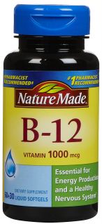 Nature Made Vitamin B12 1,000 mcg Softgels   