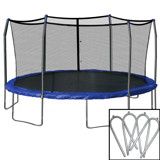 Skywalker Trampolines 17 Oval Trampoline with Safety Enclosure and 