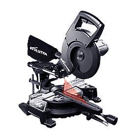 View product video for Evolution Stealth Rage 255mm Sliding Mitre Saw 