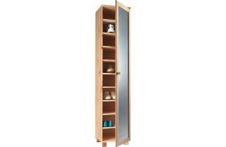 Shoe Storage Cabinet with Mirror   Solid Pine. from Homebase.co.uk 