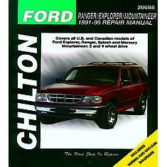 Ford Ranger/Explorer/Mountaineer 91   99 Manual by Chilton   part 