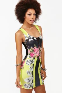 Neon Rose Dress in Clothes at Nasty Gal 