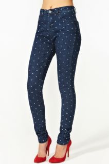 Dixie Skinny Jeans   Polka Dot in Clothes at Nasty Gal 