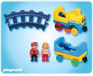 PLAYMOBIL 6760 1 2 3 Kunterbunte Schiebebahn, PLAYMOBIL®   myToys.de