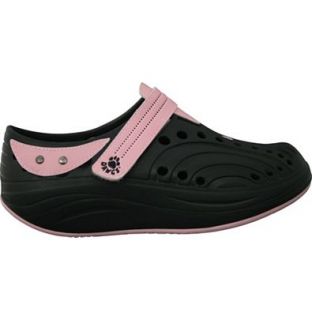Dawgs Womens Spirit Toner Casual Shoes (Black/Soft Pink) at Golfsmith 
