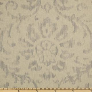 Braemore Henry Ikat Silver   Discount Designer Fabric   Fabric