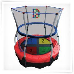 Skywalker Trampolines 4 ft. Round Color and Counting Bouncer and 