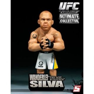 Boneco UFC   Wanderlei Silva Ultimate Collector Series 3   Bege 
