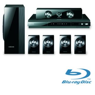 Samsung HT D5210C 5.1 Channel 3D Blu ray Disc Home Theater System (HT 