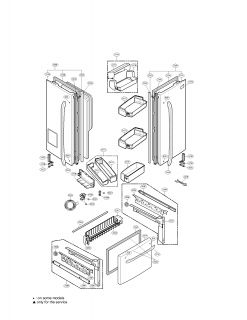LG Refrigerator Dispenser Parts  Model LFX25975ST  PartsDirect 