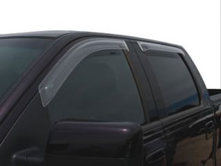 Stampede TAPEONZ Sidewind Window Deflectors (shown in smoke) Eliminate 
